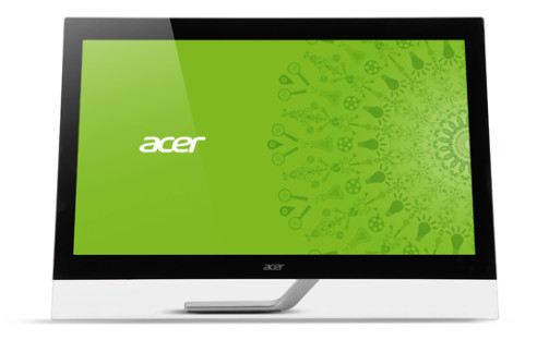 Acer T272HUL: Multi-Touch-Bildschirm mit WQHD-Auflösung