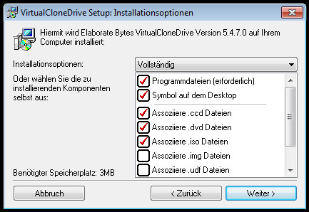 Mount-Tool: Virtual CloneDrive 5.4.7.0 erschienen