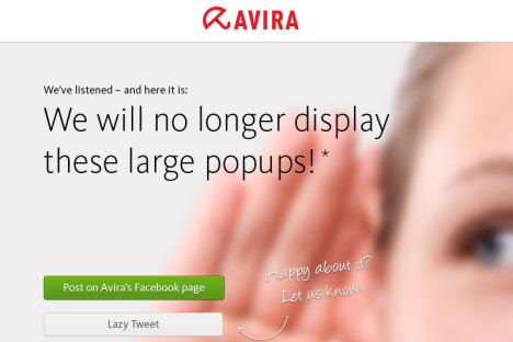 Virenscanner: Avira Free Antivirus künftig ohne Werbe-Popup
