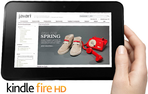 Amazon hat den Preis des Kindle Fire HD Tablets deutlich gesenkt.