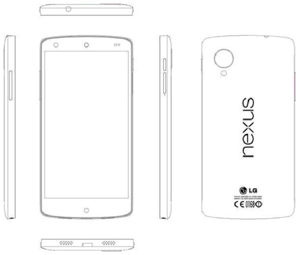 Der Entwurf eines Reparaturhandbuchs scheint fast alle technischen Daten des Nexus 5 zu verraten.