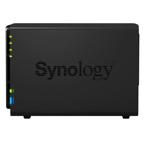 Die Synology Diskstation DS214 verfügt über einen Co-Prozessor, der die Verschlüsselung von Daten oder die Berechnung von Vorschaubildern beschleunigt.