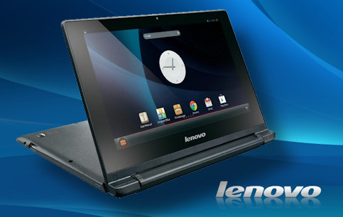 Lenovo bringt ein Android-Notebook mit 10,1-Zoll großem Touchscreen-Display, das sich für den einfachen Wechsel zwischen Notebook- und Stand-Modus um 300 Grad umklappen lässt.