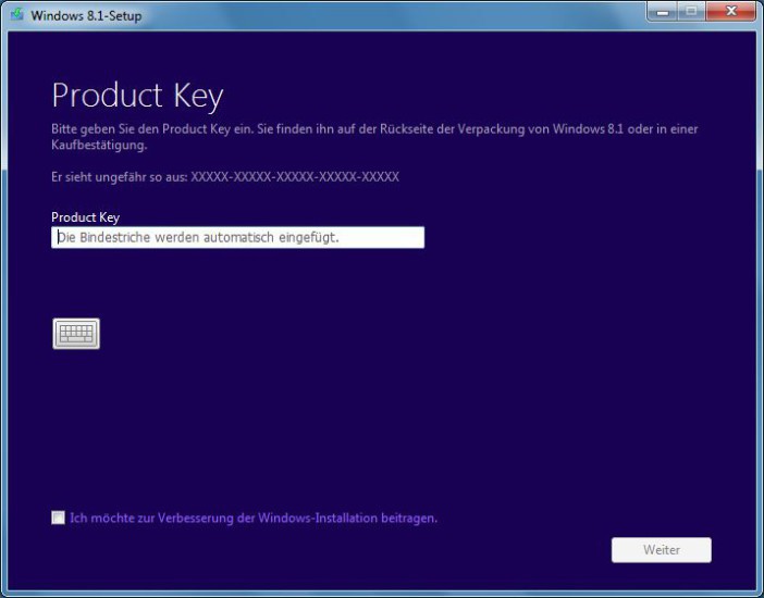Mit dem Windows 8.1 Setup Tool lässt sich Microsofts aktuelles Betriebssystem ganz einfach herunterladen und installieren