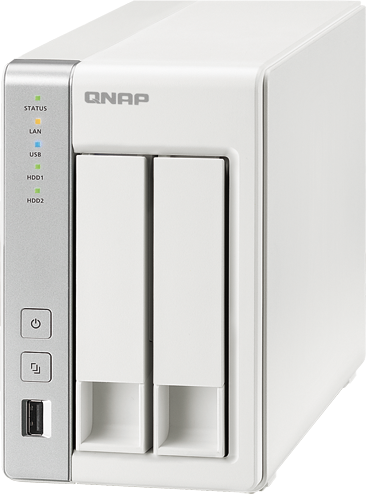 Qnap TS-220: Prozessor Marvell 1,6 GHz, 512 MByte Arbeitsspeicher