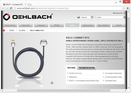 Oehlbach: Highend-Kabel für Smartphones