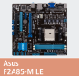 Asus F2A85-M LE: 7 SATA-III-Anschlüsse, 4 USB-3.0-Ports (2 onboard, 2 optional), maximal 2 RAM-Module mit insgesamt 32 GByte, Straßenpreis: 60 Euro.