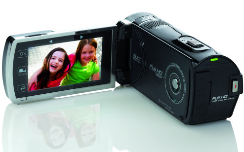Aiptek ProjectorCam C25: Videokamera mit eingebautem Beamer