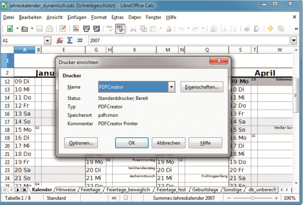 Platz 7 – PDF Creator: Nutzen Sie den virtuellen Drucker, um ein beliebiges Dokument als PDF zu speichern