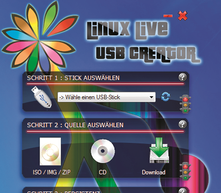 Platz 16 – LinuxLive USB-Creator: Das Programm erstellt auf Ihrem USB-Stick ein bootfähiges Live-System