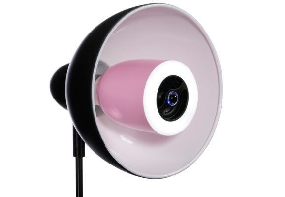 Das Ultron Boomer Light ist eine LED-Lampe mit E27-Lampenfassung und einem integrierten 2,4-Watt-Bluetooth-Lautsprecher.