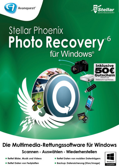 Phoenix Photo Recovery stellt gelöschte Multimedia-Dateien wieder her