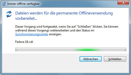 Tipp 1 – NAS-Ordner lokal speichern: Das „Synchronisierungscenter“ von Windows 7 sichert ausgewählte Ordner Ihres NAS auf der Festplatte Ihres PCs.