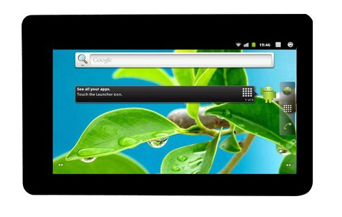 Der Tablet-PC UbiSlate 7Ci von Datawind hat ein Display mit 7 Zoll und wird von einem 1-GHz-Prozessor angetrieben. Als Betriebssystem kommt ein 4er-Android zum Einsatz. Der Preis: Unter 40 Euro.