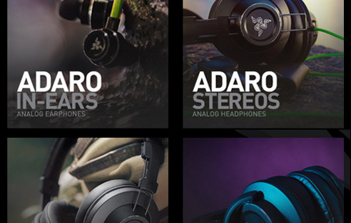Razer Adaro-Kopfhörer: Neue Kopfhörer-Linie von Razer