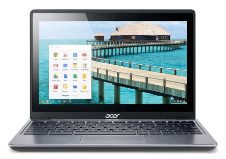 Acer C720P: Chromebook mit Multitouch-Display