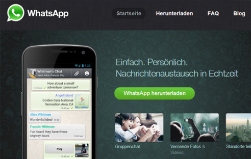 Mobile Messaging: Whatsapp hat 430 Millionen Nutzer