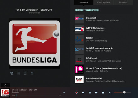 Streaming: TuneIn-Webradio bringt Bundesliga live