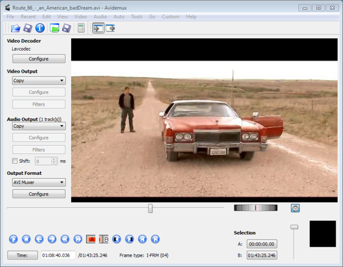 Avidemux schneidet Video-Clips Frame-genau und konvertiert Filme in andere Dateiformate.