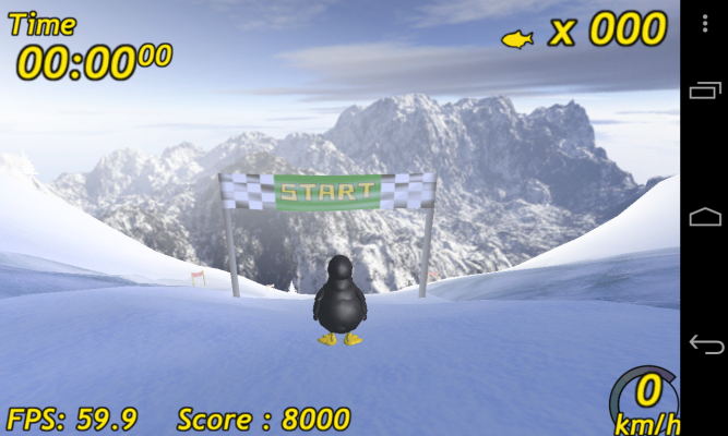 In Tux Rider rasen Sie als Pinguin eine Skipiste hinunter, sammeln Fische und versuchen, durch Tricks und Sprünge Ihren Highscore zu verbessern.