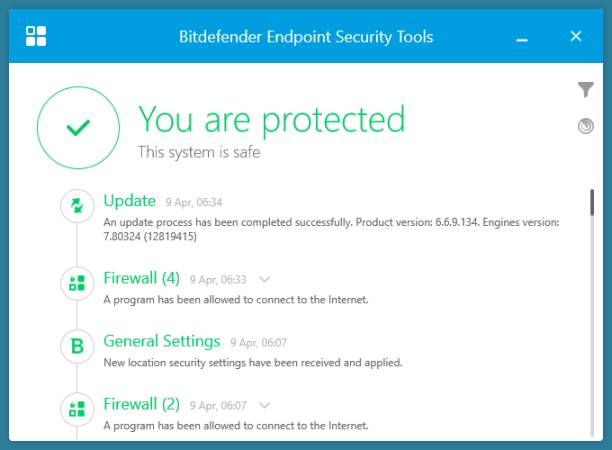 Bitdefender Endpoint Security and Control