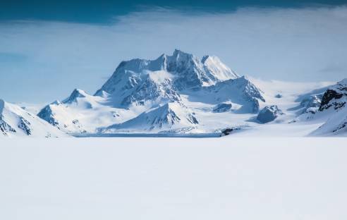 Spitzbergen in der Arktis