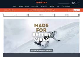 Sport Scheck Homepage