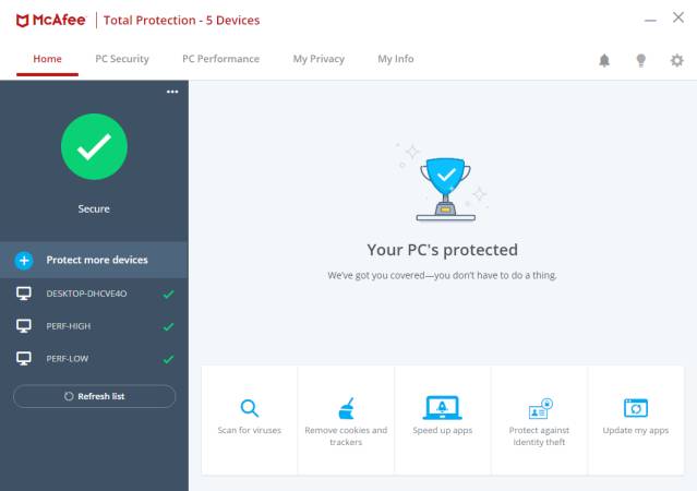 McAfee Total Protect