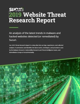 Webseite Threat Research Report