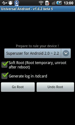 Mit der App Universal Androot verschaffen Sie sich im Handumdrehen Superuser-Rechte am Android-Smartphone.
