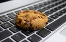 Cookie auf Tastatur