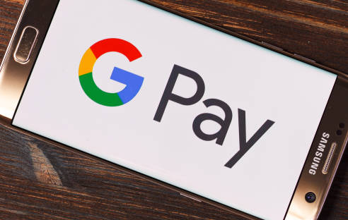 Google Pay Payment Dienstleister App Smartphone
