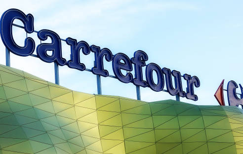 Carrefour französischer Supemarkt Logo