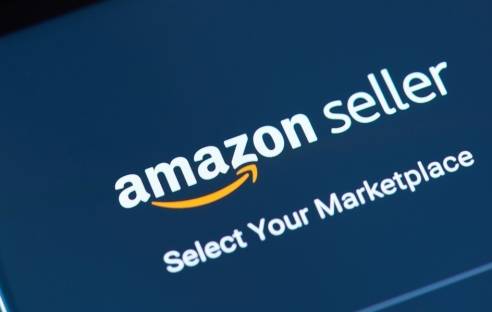 Amazon Seller App auf Smartphone Screen
