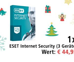 Am 18. Dezember ESET Internet Security Sicherheitssoftware gewinnen
