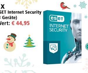 Am 23. Dezember ESET Internet Security Sicherheitssoftware gewinnen