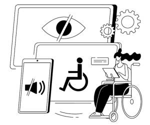 Menschen mit Behinderung stoßen bei vielen Onlineshops auf Probleme