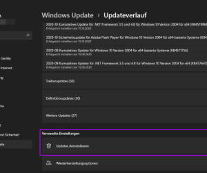 Windows-11-Update KB5012643 deinstallieren!