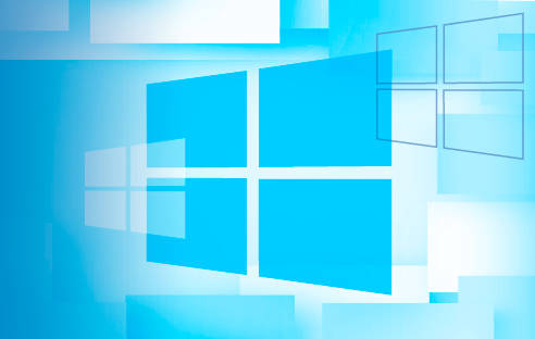 Collage aus verschieden grossen Windows-Logos