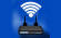 Symbolbild zeigt einen WLAN-Router und das Wi-Fi-Symbol