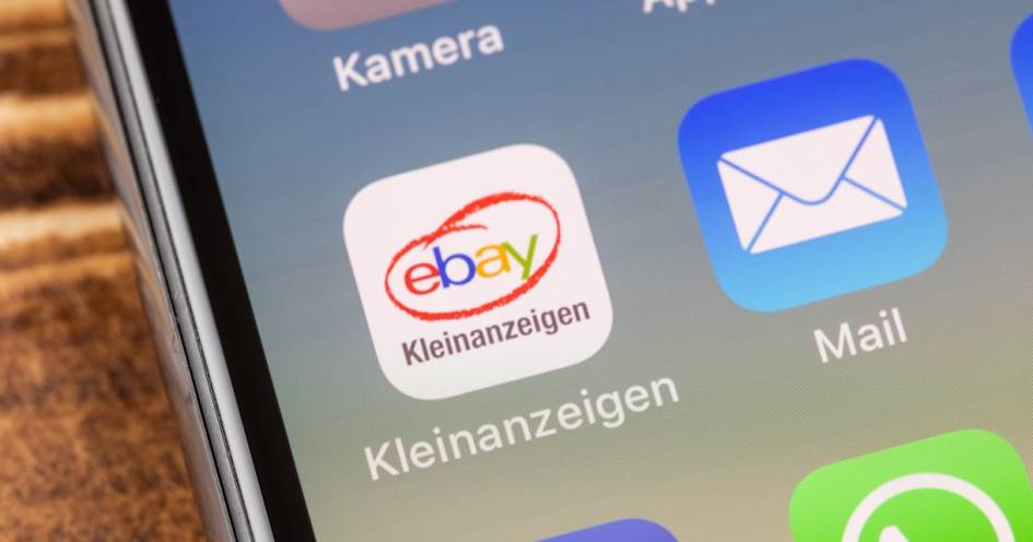 eBay Kleinanzeigen App auf Smartphone