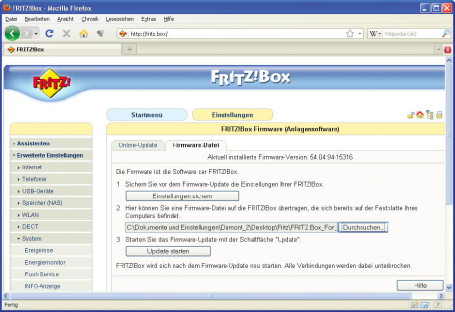 Die Fritzbox als Streaming-Server