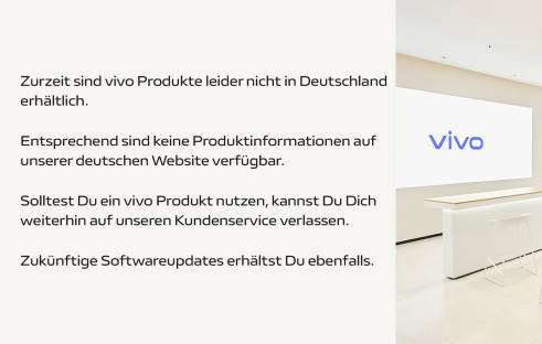 Die deutsche Vivo-Website