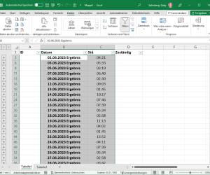 Excel: nur eingeblendete Daten kopieren und einfügen