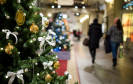 Weihnachtsbaum in einer Mall