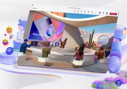 Microsoft-Teams Meeting jetzt in 3D-Umgebung mit 3D-Avataren