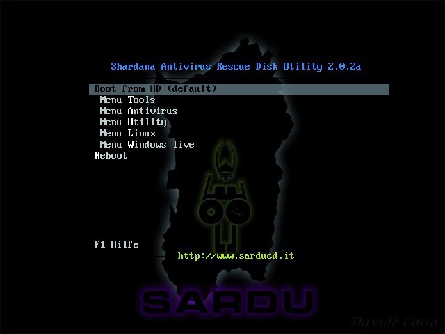 Das Sardu-Boot-Menü: So sieht das Menü aus, wenn Sie Ihren PC vom Multi-Boot-Stick starten (Bild 4).
