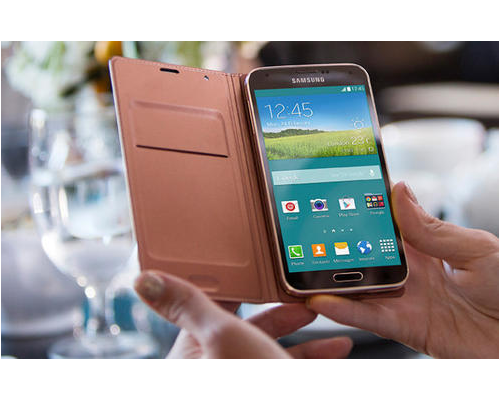 Samsung hat sein neues Android-Flaggschiff Galaxy S5 auf dem Mobile World Congress vorgestellt.