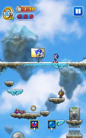 Sonic Jump: Der brandneue Vertikal-Scroller mit HD-Grafik ist erst im Januar 2014 erschienen!
