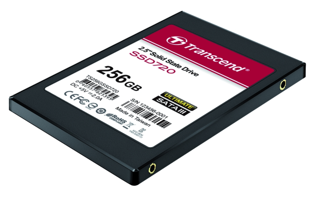 Platz 8: Transcend SSD720 - Die SSD720 präsentiert sich als akzeptabler Allrounder mit Schwächen beim Lesen von großen Dateien.